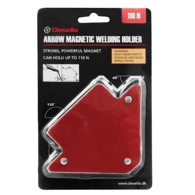 Multivinkel Svejsemagnet med 45°/90° vinkler (110N)